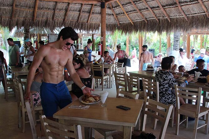 Isla Mujeres Catamaran! Party & Premier Beach Club (Adults Only) - The DJ, drinks, and social mood