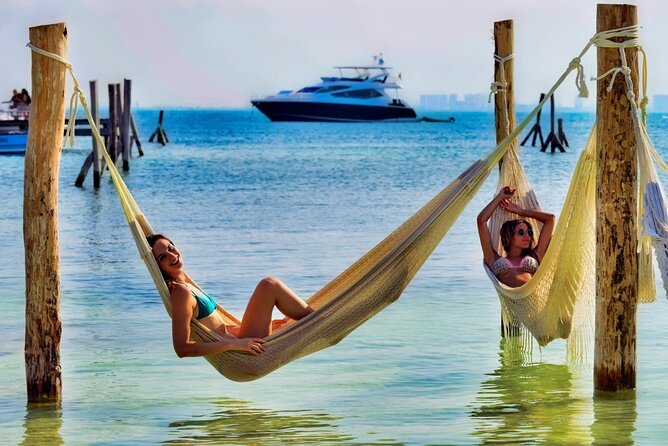 Isla Mujeres Catamaran Sailing Experience with Lunch & Open Bar - Leaving Marina Albatros for open water