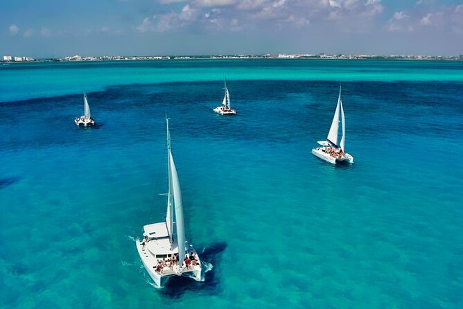 Isla Mujeres Catamaran Sailing Experience with Lunch & Open Bar - Downtown Isla Mujeres and the Playa Norte question