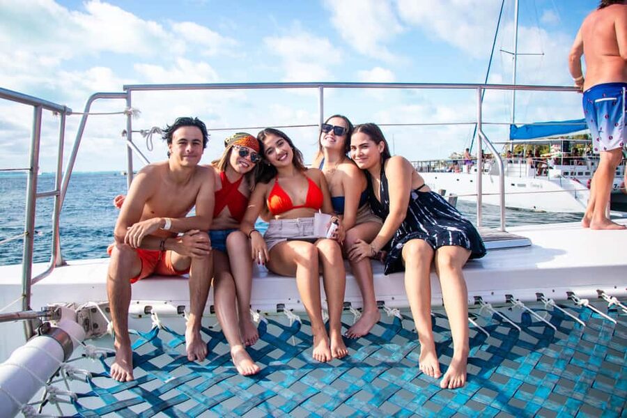 Isla Mujeres Catamaran, Snorkel & Buffet Lunch - Reef snorkeling for about 45 minutes