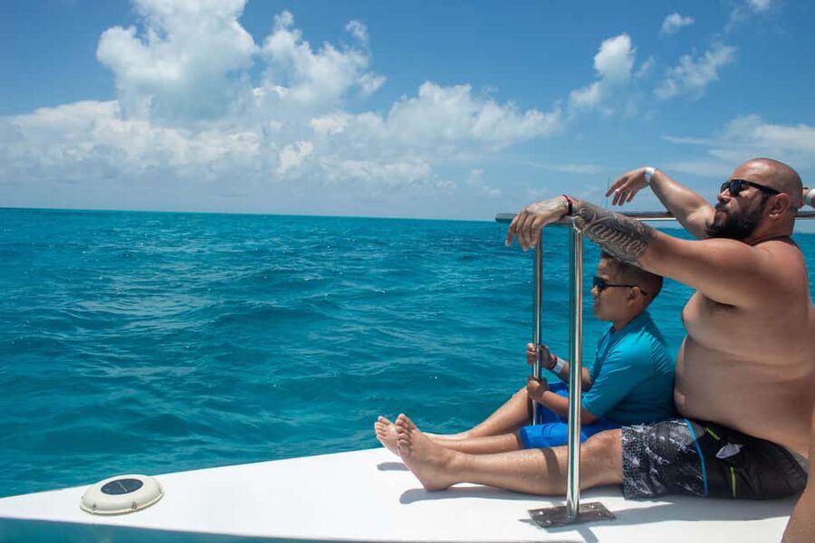 Isla Mujeres Catamaran, Snorkel & Buffet Lunch - Leaving from Marina Albatros beside Temptation Hotel