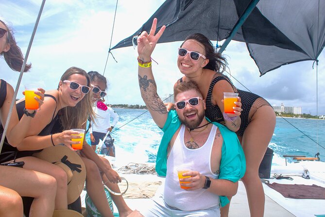 Isla Mujeres Catamaran Tour from Cancun with Snorkel and Open Bar - Lunch at the beach club