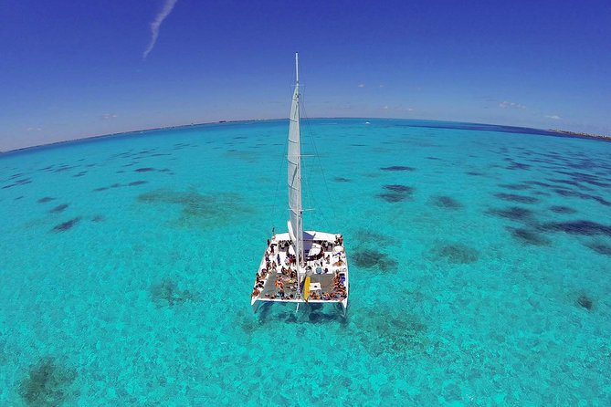 Isla Mujeres Catamaran Tour with Snorkeling at MUSA, Buffet Lunch & Open Bar - Setting out from Cancun at 10 a.m.