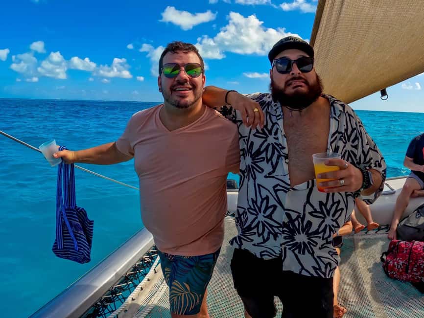 Isla Mujeres Catamaran Tour with Snorkeling & Open bar - Two hours for lunch and island time