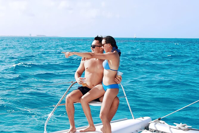Isla Mujeres Catamaran Unlimited! from Cancun & Playa del Carmen - Choosing between the single-level and double-decker boat