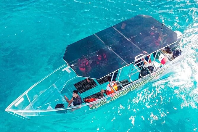 Isla Mujeres: Coral Reef Views from a Clear Boat - A small group, with simple inclusions
