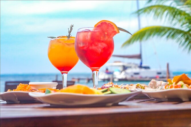 Isla Mujeres Cruise with Beach Club, Snorkel, Lunch and Open Bar - Lunch at the Isla Mujeres beach club