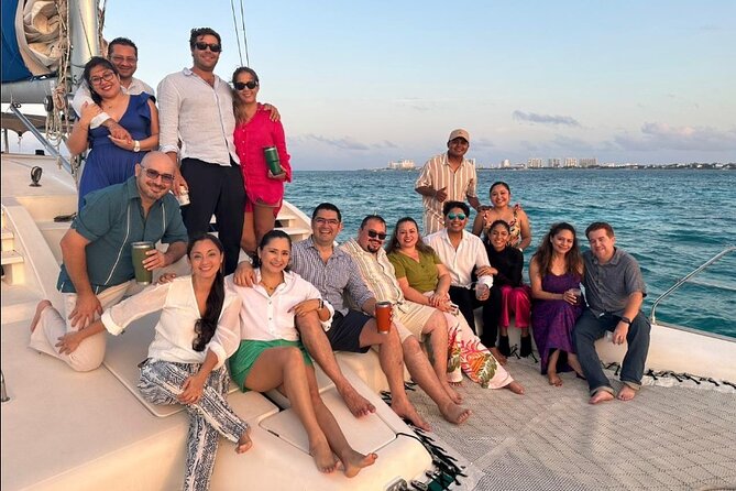 Isla Mujeres Premium Catamaran Tour with transportation from Playa del Carmen - Lunch, music, and the open bar