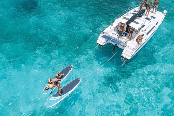 Isla Mujeres Private Catamaran, Cruising, Snorkeling having Fun!! - What the private format is worth at $568.19 per person