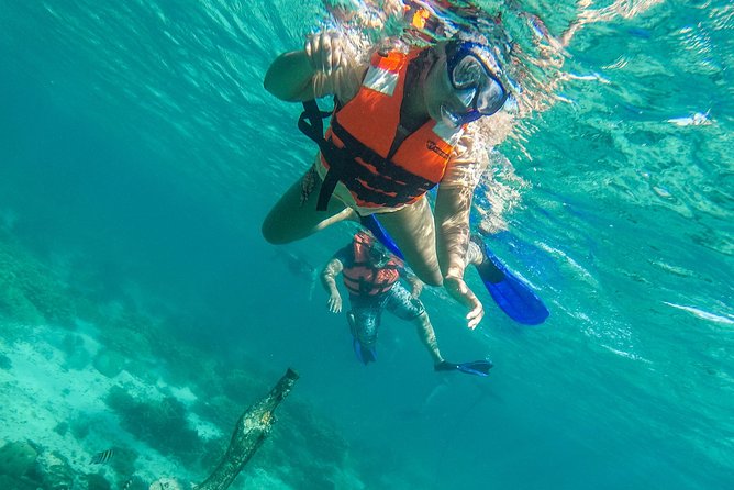 Isla Mujeres Snorkeling Tour Adventure - MUSA offers an unusual underwater museum