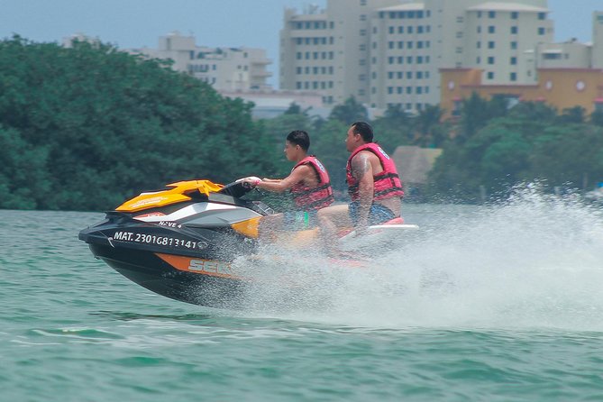 Jet Ski Rentals in Cancun: 30-Minute Option (Shared Jetski) - A marked riding zone, not open water