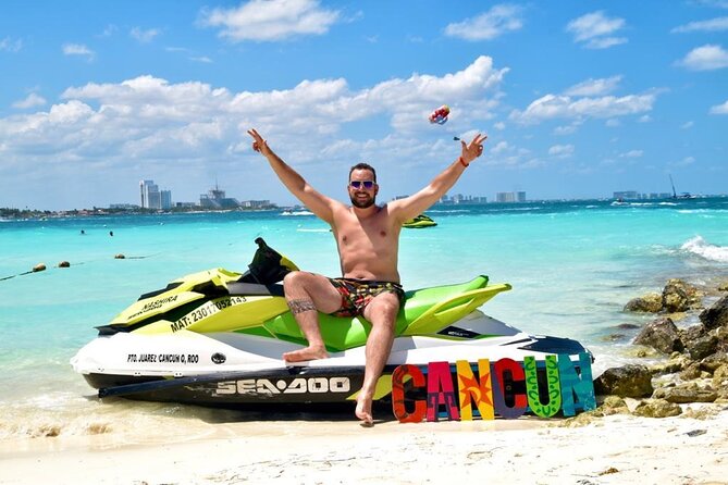 Jet Ski Ride on the Cancun Coast 30 Minutes - Sharing one machine changes the value