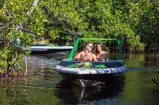 Jungle Tour Adventure Cancun: Jungle Tour Cancun Explore - Nichupté Lagoon and its mangrove channels