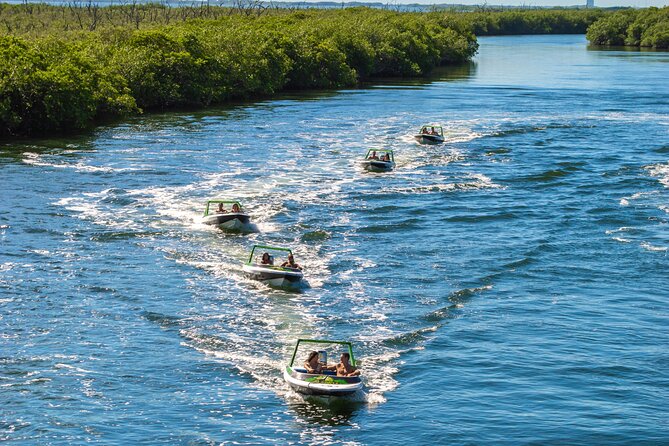 Jungle Tour Adventure Cancun: Jungle Tour Cancun Explore - Passing the bridge and pirate ships