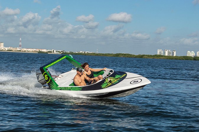 Jungle Tour adventure Cancun Speed Boat Through Mangrove - What the $59 price really covers