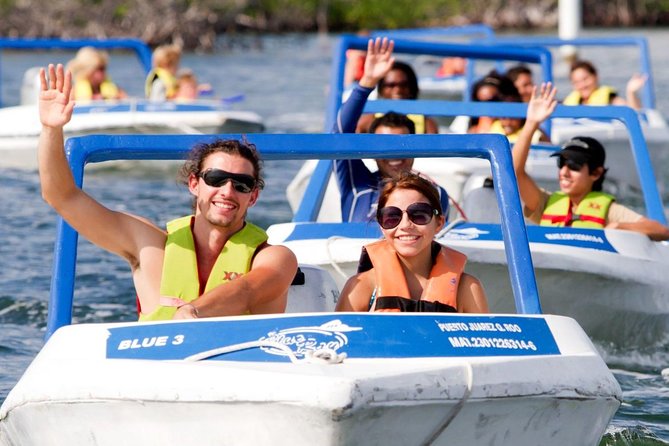 Jungle Tour In Cancun, drive a speedboat through the lagoon with your companion - Who will enjoy this tour most