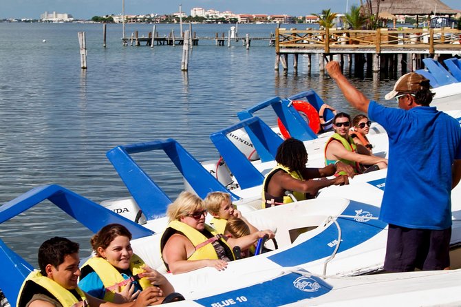 Jungle Tour In Cancun, drive a speedboat through the lagoon with your companion - Is the Cancun jungle tour worth booking?