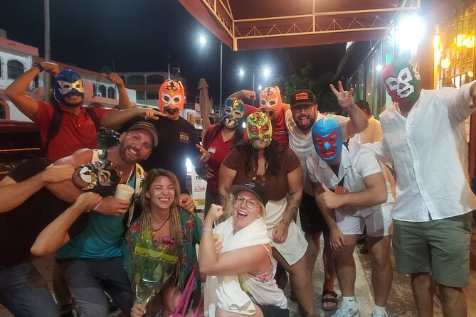 Lucha Libre, Tacos, Margaritas,Tequila and Night Market Tour - Mariachi, the park, and Cancun after dark
