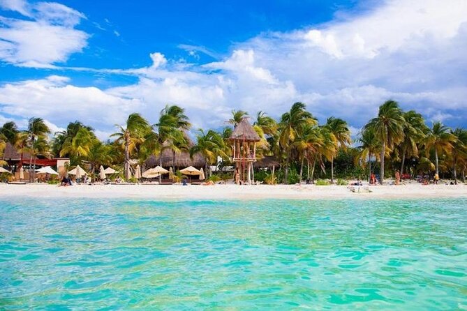 Luxury Catamaran Tour to Isla Mujeres with Transportation - From Marina Albatros to open water