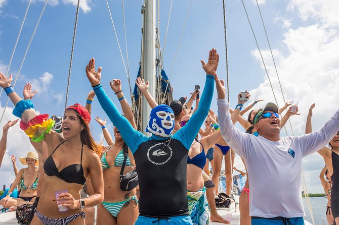 Luxury Catamaran tour to Isla Mujeres with transportation from Playa del Carmen - Boarding the 45-foot catamaran