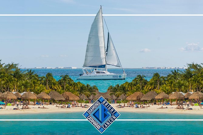 Luxury Catamaran tour to Isla Mujeres with transportation from Playa del Carmen - Playa Norte and the short island visit