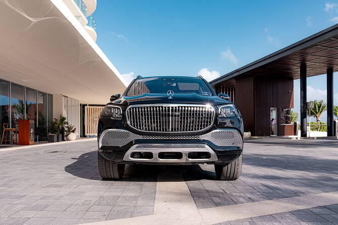 Luxury Transfers in a Mercedes Maybach GLS 600 - The ride to Cancun’s Hotel Zone