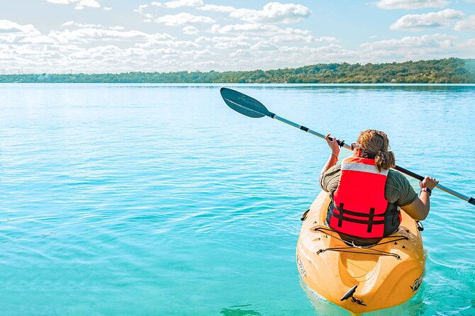 MAGIC BACALAR, 7 Colors Lagoon & Cenote Azul. Transport included - Cenote Azul begins the activity day
