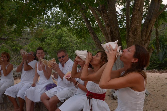 Maya Temazcal Night Ceremony from Cancun with Cenote Swim and Dinner - Arriving at the Maya village