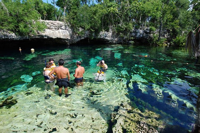 Mayan Adventure from Cancun - Starting in the Caribbean with snorkel gear