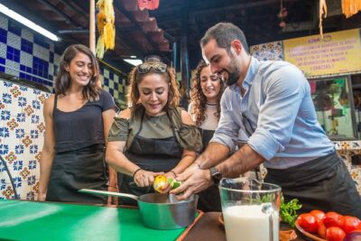Mexican Cooking Class with fresh Local Market ingredients selection and transpor
