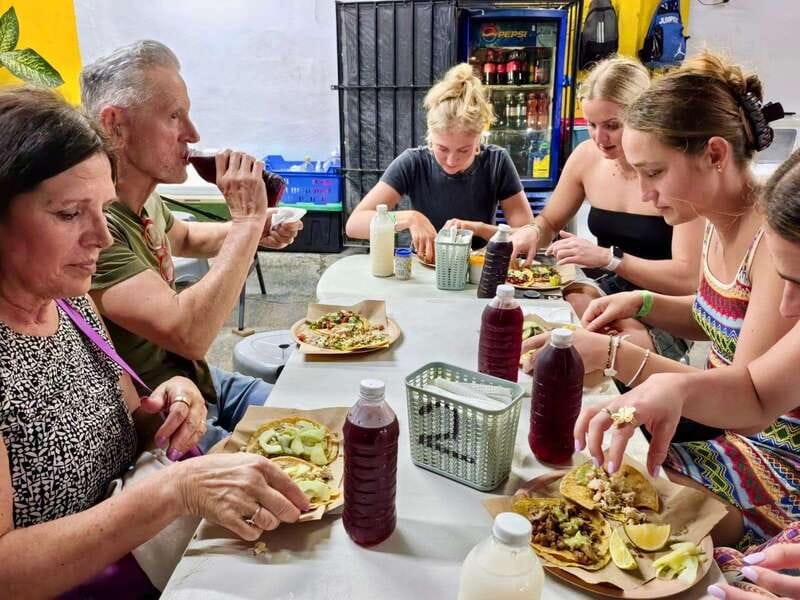 Night Tacos & Marquesitas With a Cancún Native - First stop: a small taste of local street food