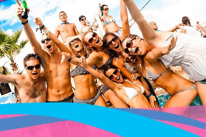 Party On Sailing Cruise to Isla Mujeres from Cancun - The catamaran ride sets the tone