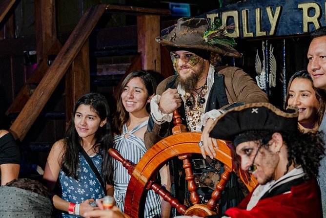 Pirate Ship Jolly Roger with Dinner and Open Bar - Boarding at Punta Sam at 5:00 pm