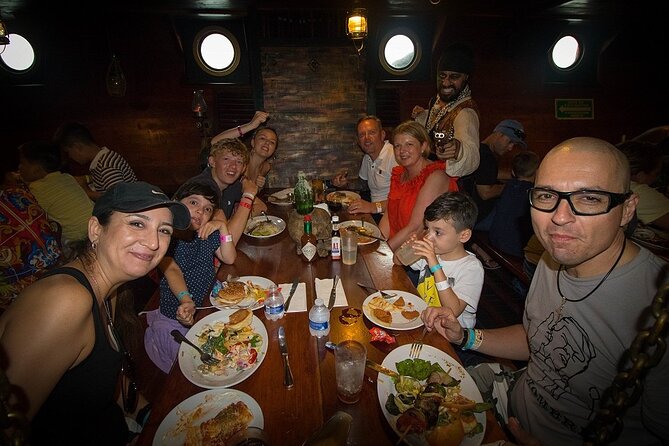Pirate Ship Jolly Roger with Dinner and Open Bar - Sword fights, ropes, cannons, and a curse