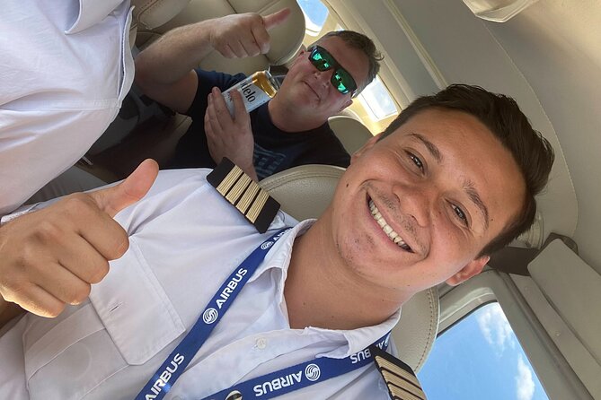 Plane rental Cancun to Cozumel - Boarding a small plane with a five-person limit