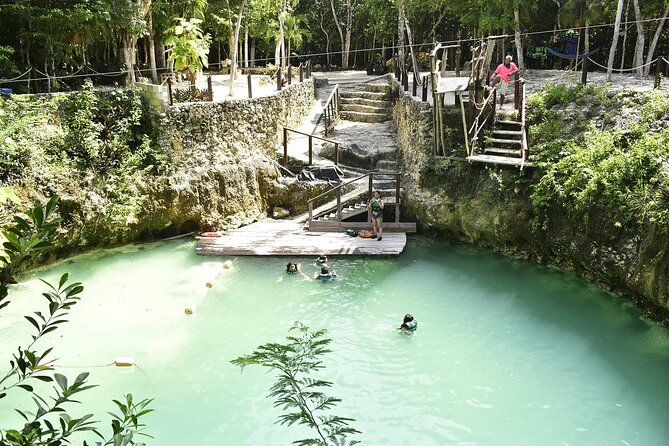 Playa del Carmen Maya Adrenaline Day ATV Zipline and Cenote - From Cancun or Playa del Carmen to the jungle park