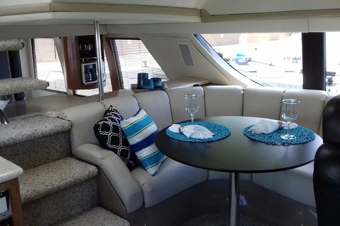 Playa Mujeres rent a Yacht 4hrs with Food and drinks aboard CA55 - Food, drinks, and service aboard