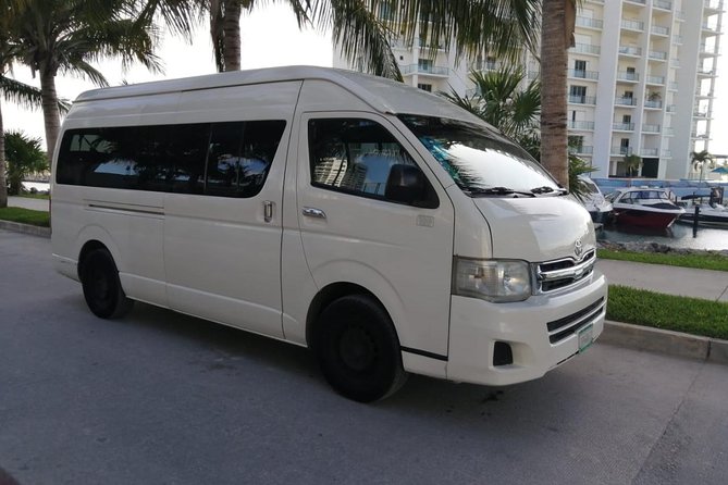 Private AC One Way Transfer from Airport to Costa Mujeres - What the Van Includes for Your Group