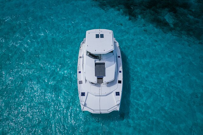 Private All Inclusive Sunset DJ Cruise – 51' Leopard Cancun - Swimming, snorkeling, and the Caribbean water