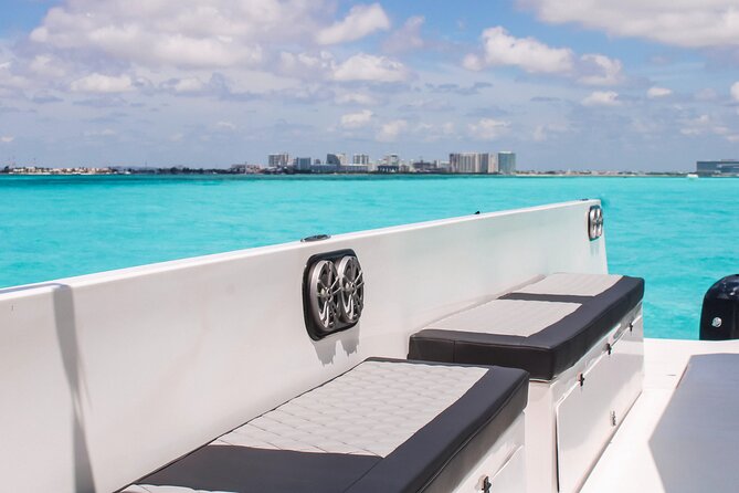 Private Atomic Catamaran Tour to Isla Mujeres - Open bar rules for adults over 21