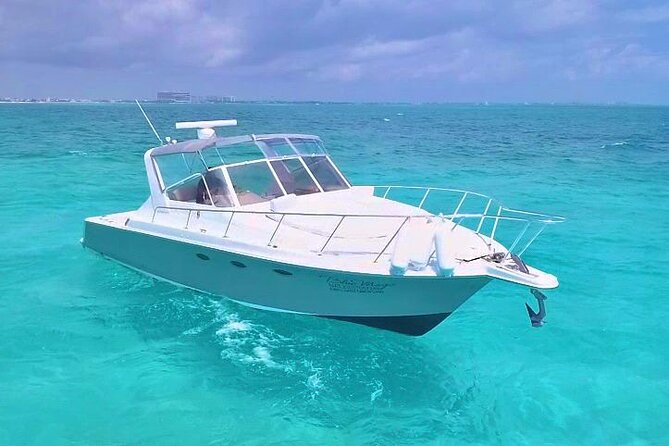 Private Cancun Yacht Tour 42ft up to 8 pax - Sunset cruises and the route question