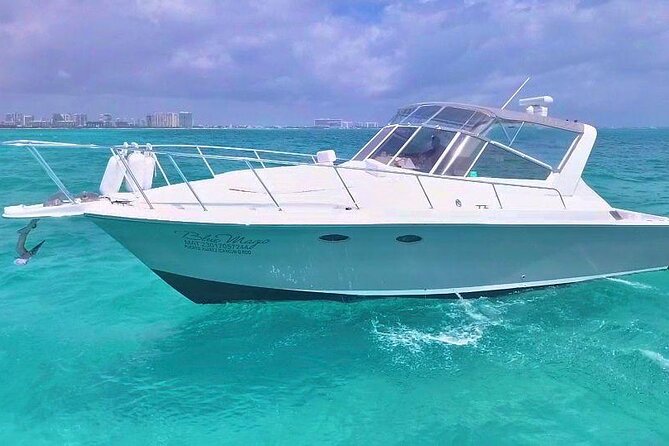 Private Cancun Yacht Tour 42ft up to 8 pax - Snorkeling gear does not guarantee a snorkeling stop