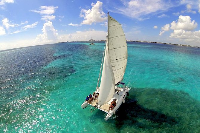 Private Catamaran from Cancun to Isla Mujeres for up to 13 People - The crew can make or break the day
