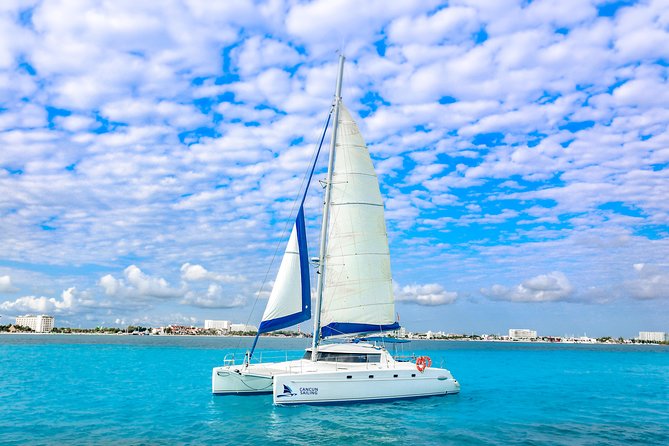 Private Catamaran from Cancun to Isla Mujeres | For up to 30 pp - A private boat day from Marina Las Perlas