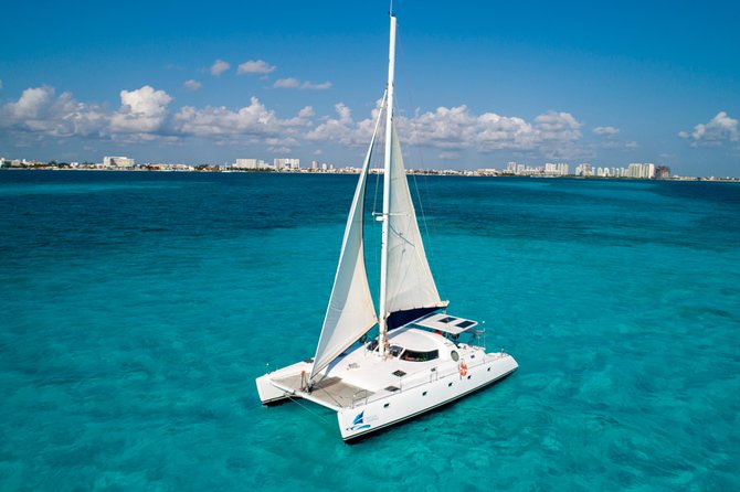 Private Catamaran from Cancun to Isla Mujeres | For up to 40 pp - A private Cancun sailing day, not a standard ferry trip