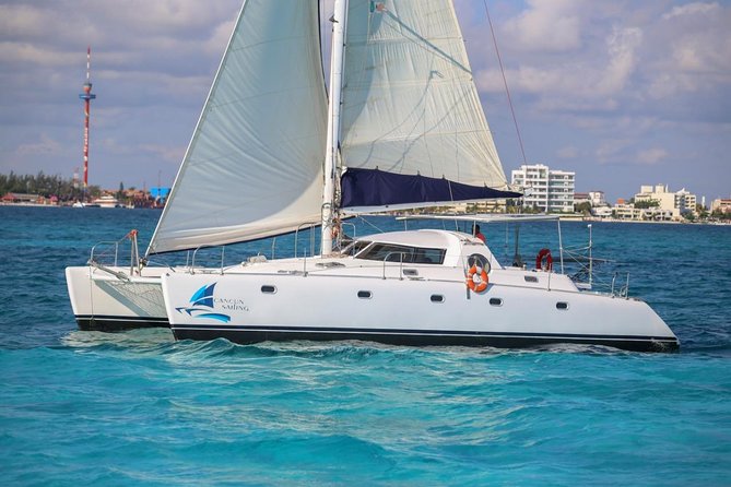 Private Catamaran from Cancun to Isla Mujeres | For up to 40 pp - What the private price really means