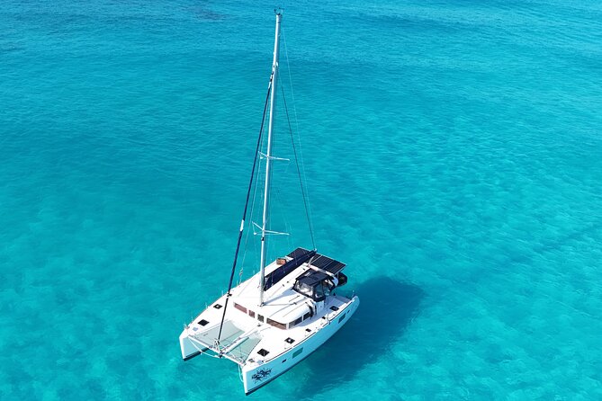Private Catamaran Tour to Isla Mujeres - A seven-hour Caribbean day with several different moods