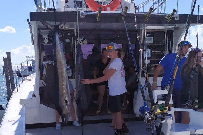 Private fishing charter Boat 48ft 12 pax Good Marlin and Sailfish - Seating, comfort, and boat expectations