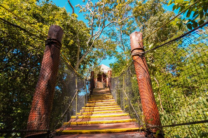 Private Jungle Adventure tour: Zipline + Rappel + Cenote - The early pickup from your Cancun accommodation