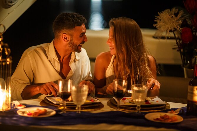Private Luxury Sunset Dinner Cruise – 51' Leopard Yacht in Cancun - What the Five-Course Dinner Means in Practice